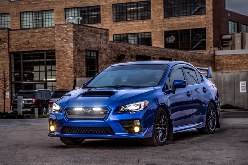 Subaru WRX LED Light Bars - Diode Dynamics - SS6 Stage Series 6, White Wide - White - `15-`17